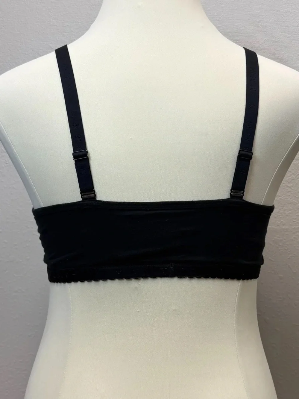 Savage x Fenty Black Cotton Pullover Bralette - Size 1X